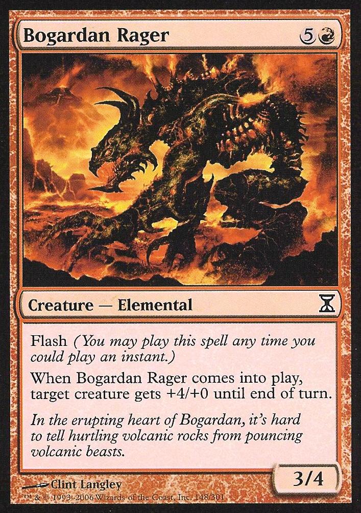 Bogardan Rager (Time Spiral) Medium Play