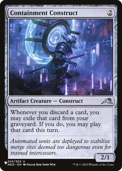 Containment Construct (The List) Light Play