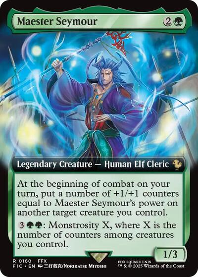 Maester Seymour (Extended Art) (Commander: FINAL FANTASY) Near Mint Foil