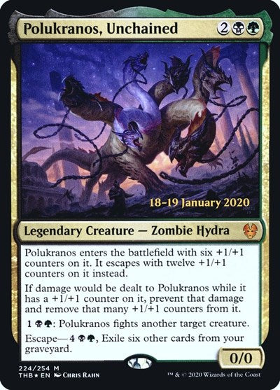 Polukranos, Unchained (Promos: Prerelease Cards) Near Mint Foil