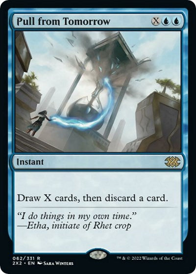 Pull from Tomorrow (Double Masters 2022) Light Play Foil