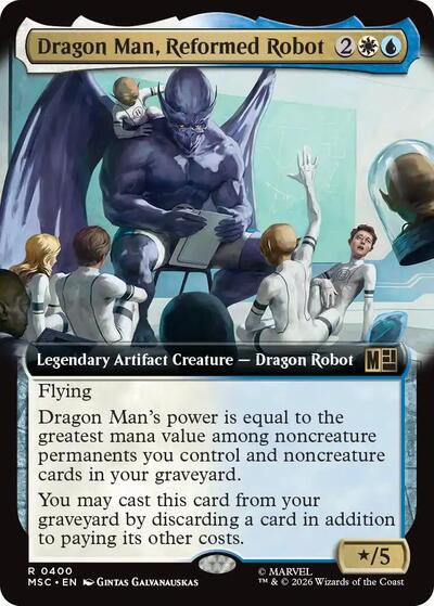 Dragon Man Reformed Robot Extended Art|1|0|0.00