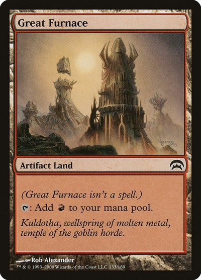 Great Furnace (Planechase) Light Play