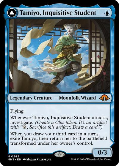 Tamiyo, Inquisitive Student (Modern Horizons 3) Medium Play Foil