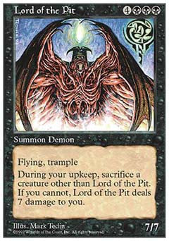 Lord of the Pit (5th Edition) Medium Play