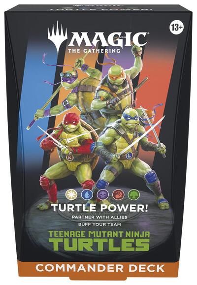 Teenage Mutant Ninja Turtles Commander Deck Turtle Power!