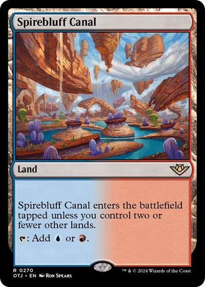 Spirebluff Canal (Outlaws of Thunder Junction) Light Play