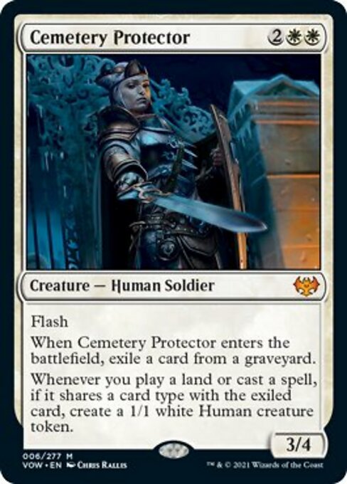 Cemetery Protector (Innistrad: Crimson Vow) Light Play