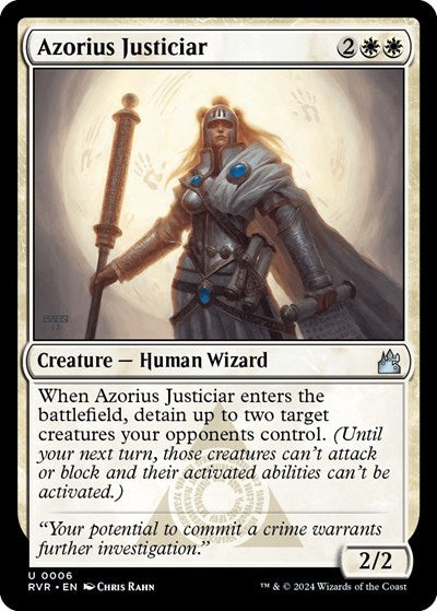 Azorius Justiciar (Ravnica Remastered) Light Play