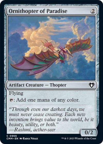 Ornithopter of Paradise|0|0|0.00