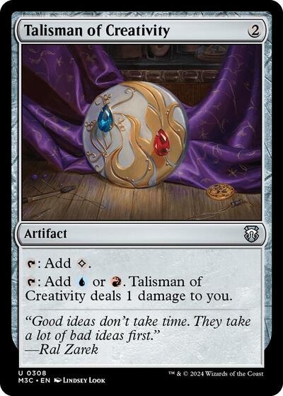 Talisman of Creativity (Commander: Modern Horizons 3) Light Play
