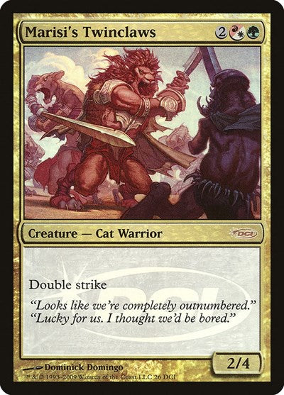 Marisi's Twinclaws (Promos: WPN and Gateway) Near Mint Foil