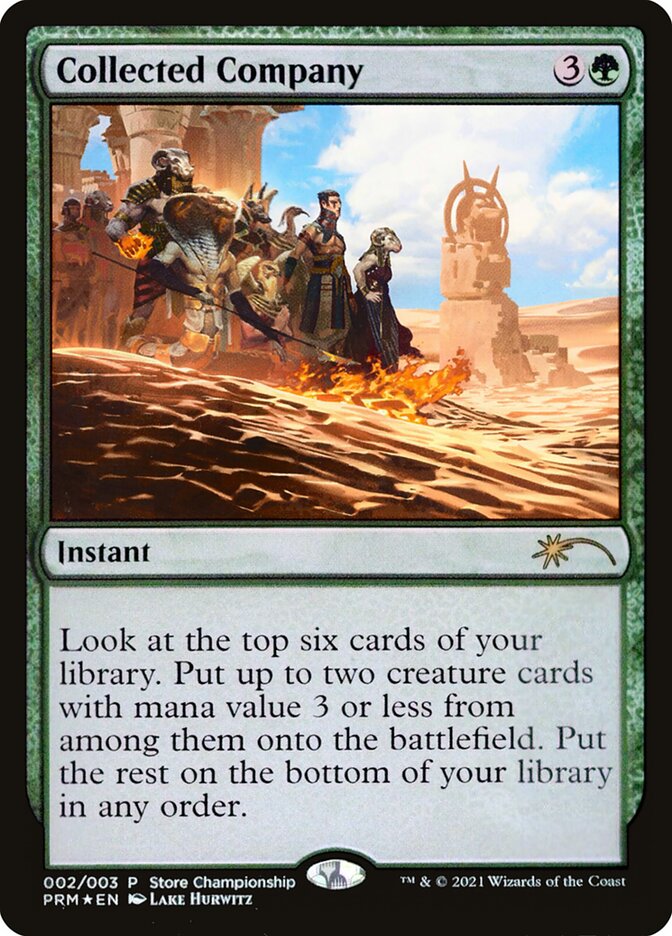 Collected Company Store Championship (Promos: Game Day and Store Championship) Medium Play Foil