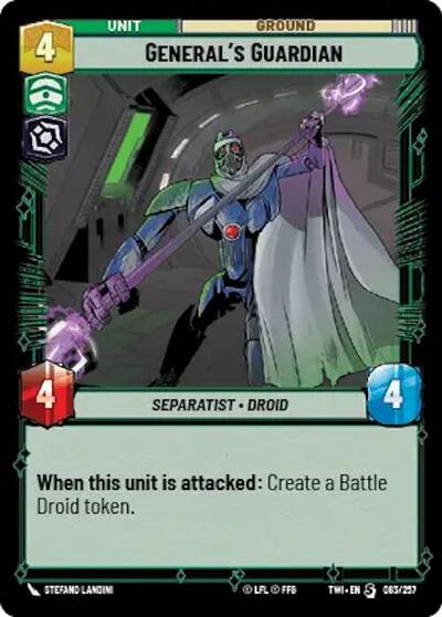 General's Guardian (Twilight of the Republic) Near Mint