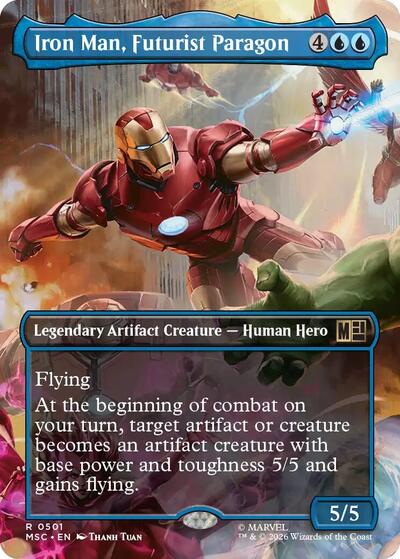 Iron Man Futurist Paragon Borderless|0|0|0.00