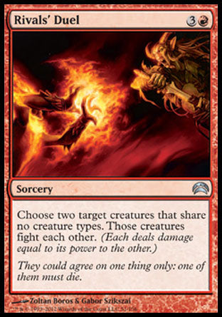Rivals' Duel (Planechase 2012) Medium Play