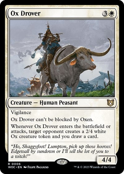 Ox Drover|1|0|0.00