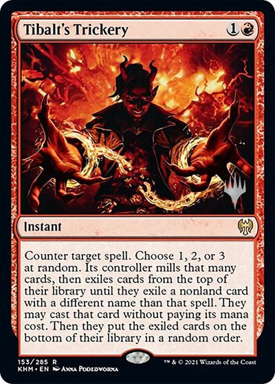 Tibalt's Trickery (Promo Pack: Kaldheim) Light Play