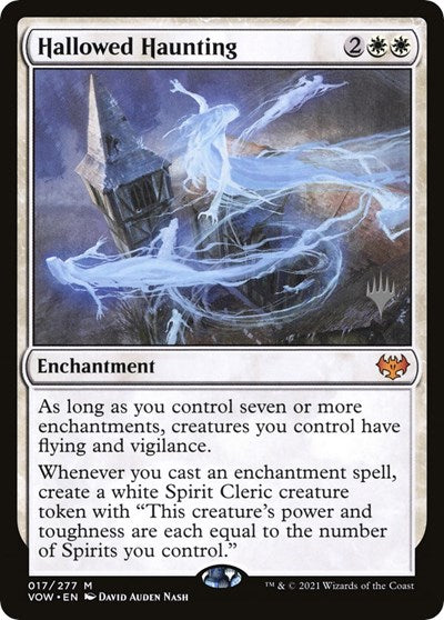 Hallowed Haunting (Promo Pack: The Brothers War) Medium Play Foil
