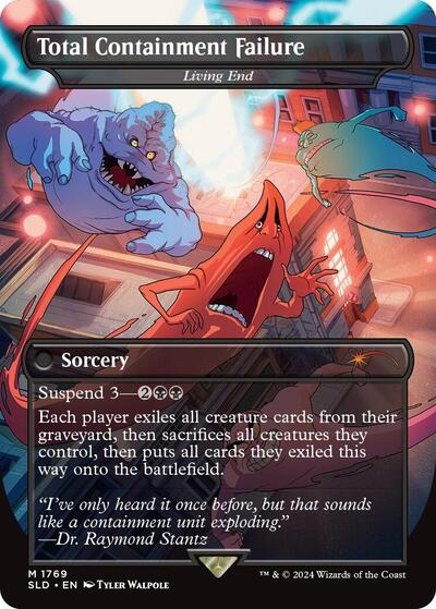 Total Containment Failure - Living End (Secret Lair) Near Mint