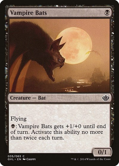 Vampire Bats|0|0|0.00