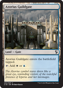 Azorius Guildgate (Commander 2018) Light Play