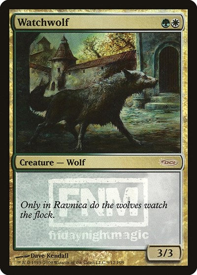 Watchwolf (Promos: FNM) Light Play Foil