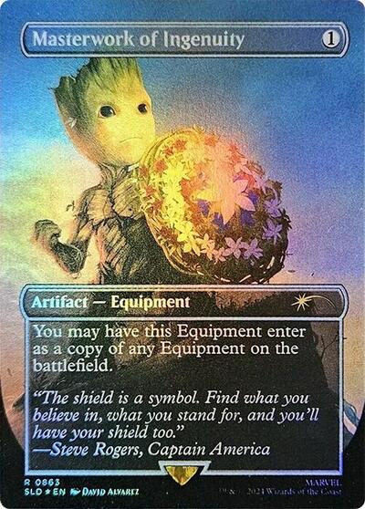 Masterwork of Ingenuity (Rainbow Foil) (Secret Lair) Medium Play Foil