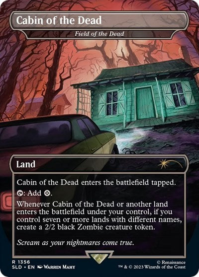 Cabin of the Dead - Field of the Dead (Secret Lair) Light Play Foil