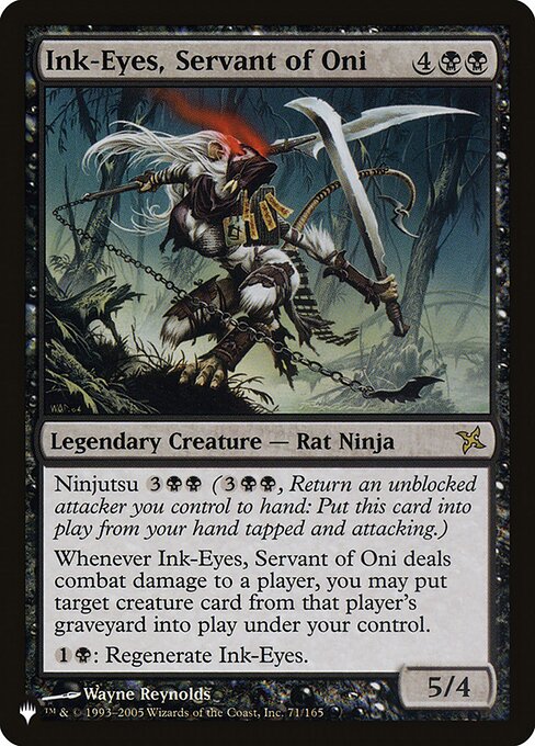 Ink-Eyes, Servant of Oni (The List) Medium Play