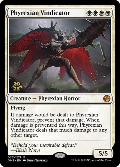 Phyrexian Vindicator (Promos: Prerelease Cards) Near Mint Foil