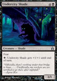 Undercity Shade (Ravnica) Medium Play Foil