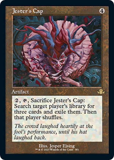 Jester's Cap (Retro Frame) (Dominaria Remastered) Near Mint Foil