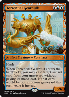 Torrential Gearhulk (Kaladesh Inventions) Light Play Foil