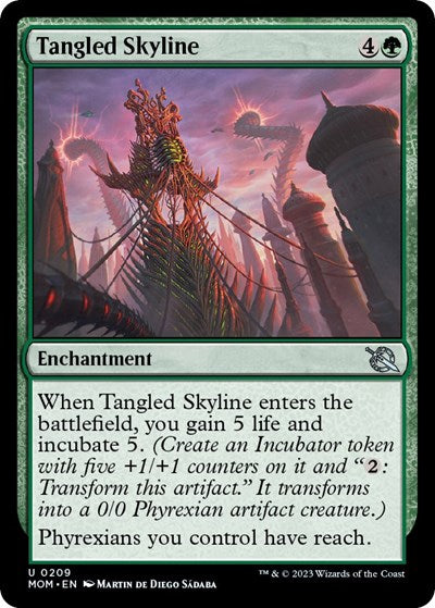 Tangled Skyline (March of the Machine) Medium Play