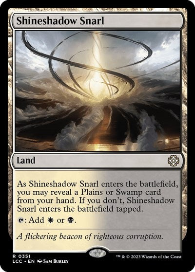 Shineshadow Snarl (Commander: The Lost Caverns of Ixalan) Medium Play