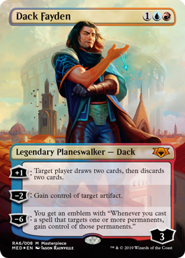 Dack Fayden (Ravnica Allegiance Mythic Edition) Light Play Foil