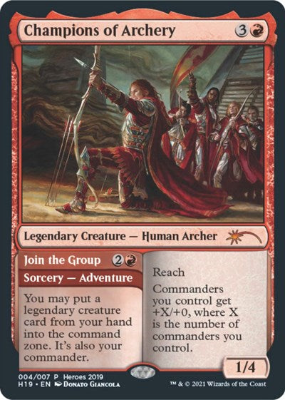 Champions of Archery (Promos: Unique and Miscellaneous) Near Mint