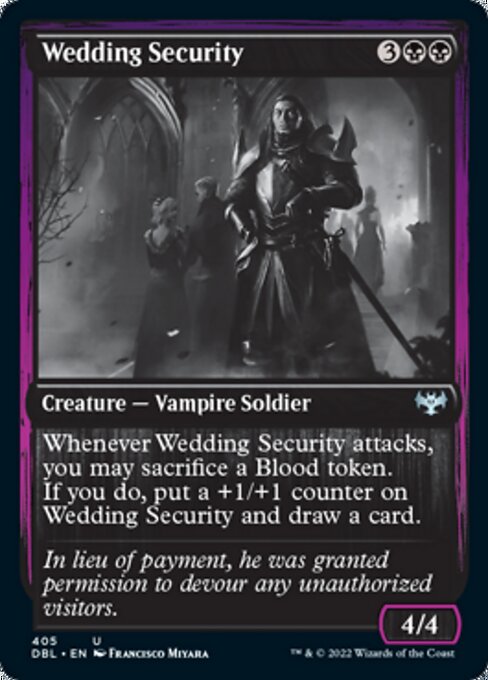 Wedding Security (Innistrad: Double Feature) Medium Play