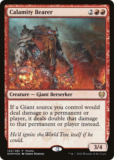Calamity Bearer (Media Promos) Medium Play Foil