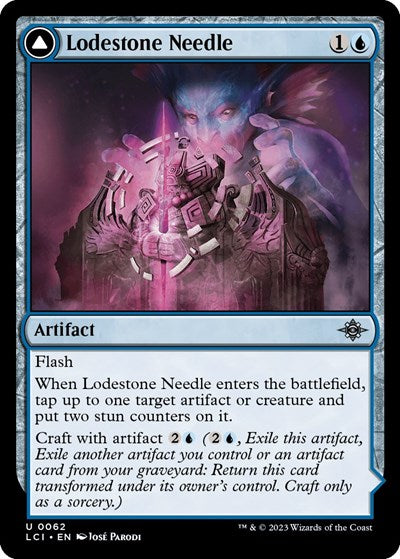 Lodestone Needle (The Lost Caverns of Ixalan) Medium Play Foil