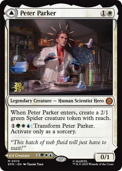 Peter Parker (Promos: Prerelease Cards) Near Mint Foil