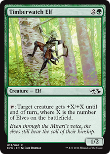 Timberwatch Elf (Duel Decks Anthology: Elves vs Goblins) Near Mint