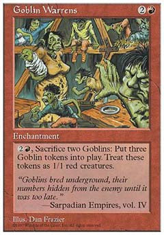 Goblin Warrens (5th Edition) Heavy Play