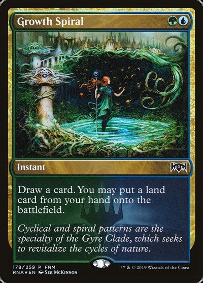 Growth Spiral (Promos: FNM) Medium Play Foil