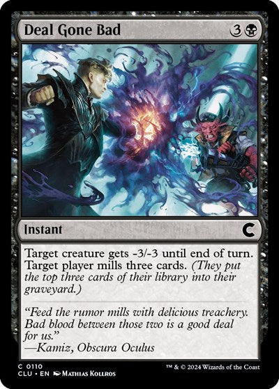 Deal Gone Bad (Ravnica: Clue Edition) Light Play