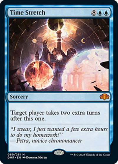 Time Stretch (Dominaria Remastered) Near Mint Foil