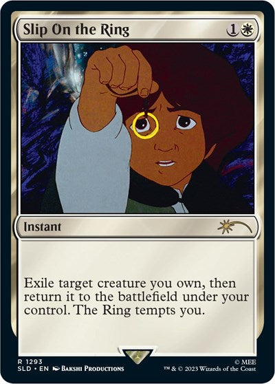 Slip on the Ring (Secret Lair) Near Mint Foil