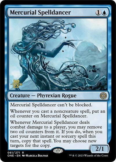 Mercurial Spelldancer (Promos: Prerelease Cards) Light Play Foil