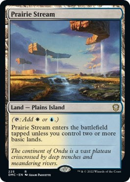 Prairie Stream (Commander: Dominaria United) Light Play